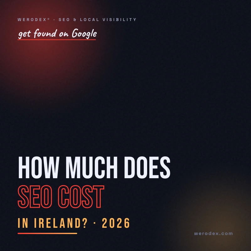 How Much Does SEO Cost in Ireland — WERODEX cover art
