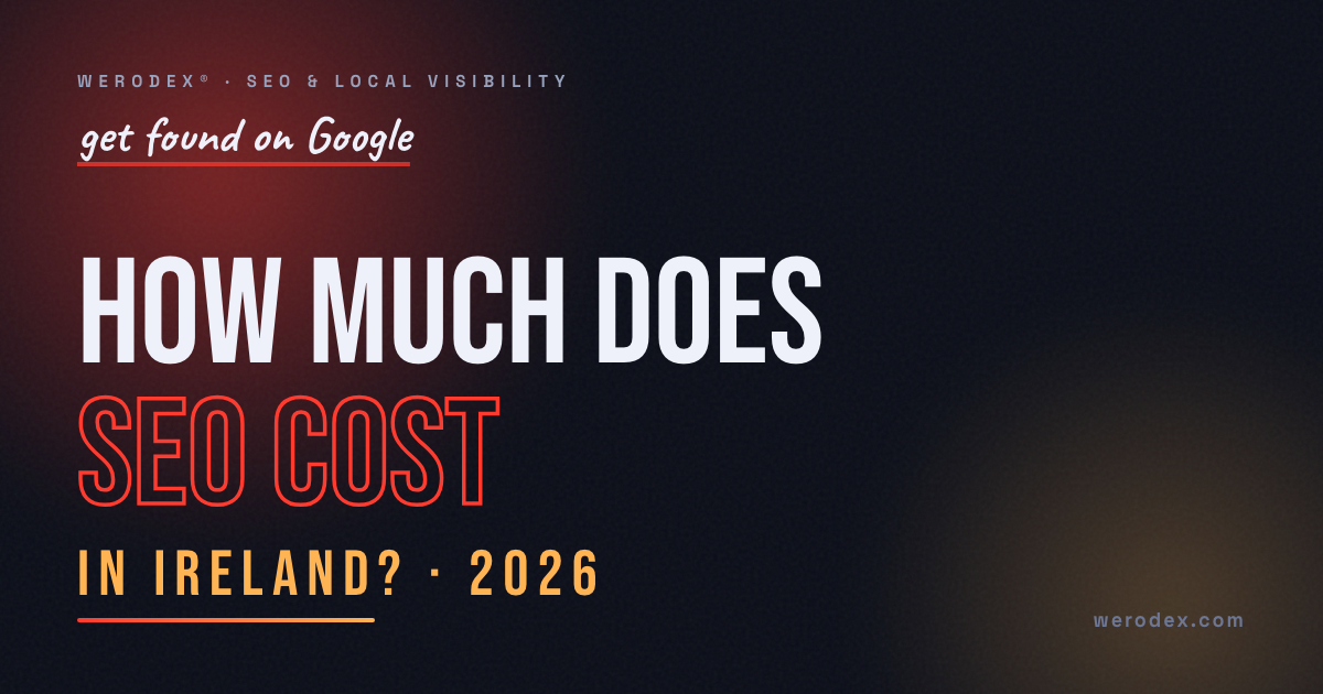 How Much Does SEO Cost in Ireland — WERODEX cover art
